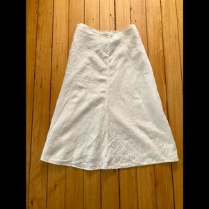 90’s J.Jill Linen Skirt